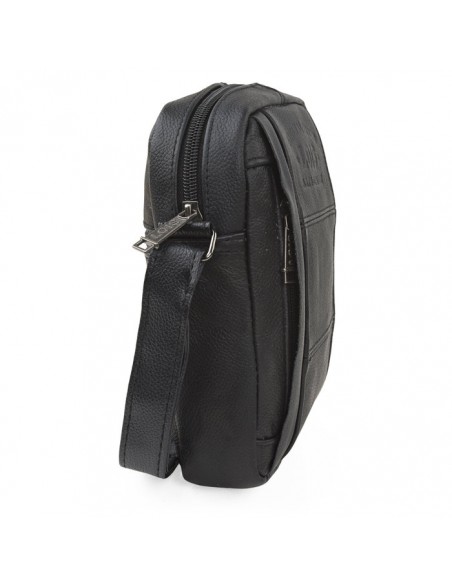 BANDOLERA PIEL STEENS LOIS NEGRA