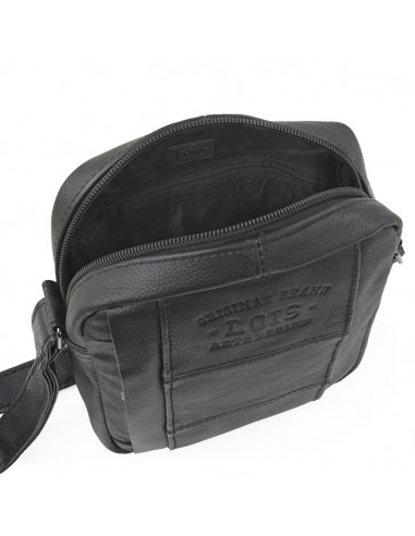 BANDOLERA PIEL STEENS LOIS NEGRA