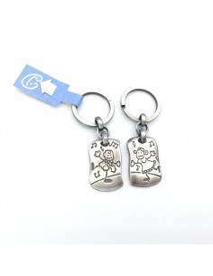 LLAVERO DOBLE PAREJA BAILE...