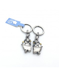 LLAVERO DOBLE PAREJA BAÑERA...