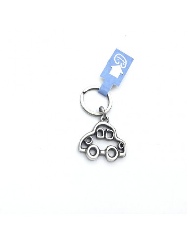 LLAVERO COCHE SILUETA METAL