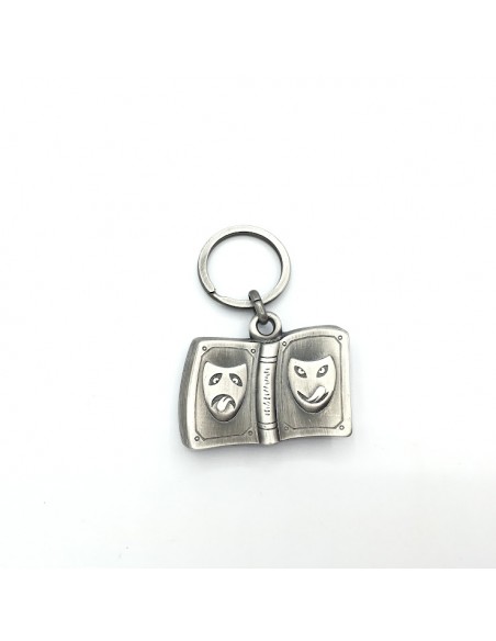 LLAVERO LIBRO ABIERTO METAL