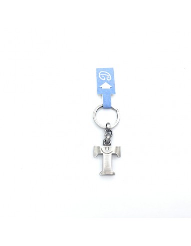 LLAVERO LETRA "T" SONRISA EN METAL