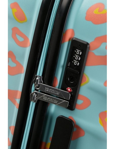 MALETA CABINA MINNIE PASTEL DOT WAVEBREAKER AMERICAN TOURISTER