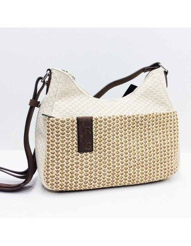 BOLSO BANDOLERA GÓNDOLA ZINNIA CUERO...