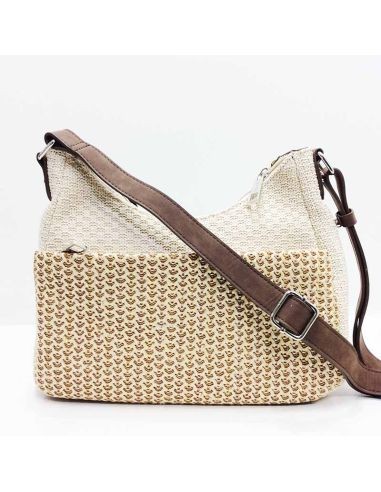 BOLSO BANDOLERA GÓNDOLA ZINNIA CUERO...