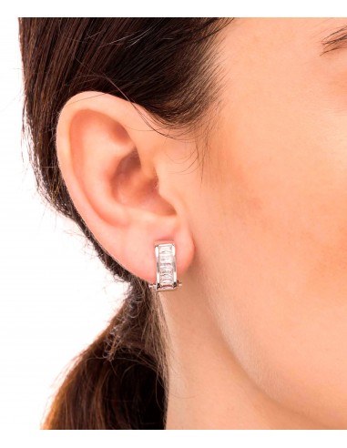 PENDIENTES ARO CIRCONITAS BAGUETTE...