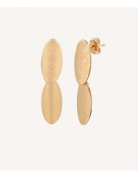 PENDIENTES OVALADO DOBLE VIDAL & VIDAL
