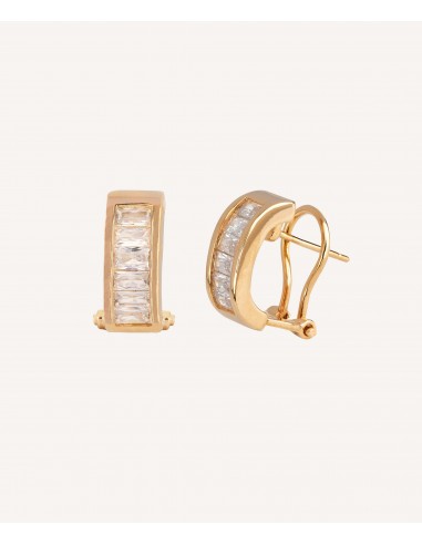 PENDIENTES CIRCONITAS BAGUETTE VIDAL...