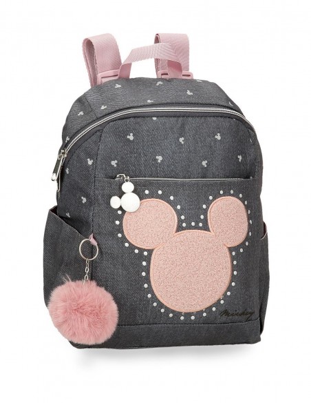MOCHILA MICKEY STUDS 38 CM.