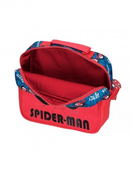 NECESER TÉRMICO BANDOLERA SPIDERMAN