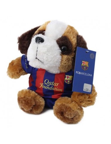 PERRO PELUCHE MUSICAL FC BARCELONA