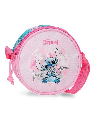 BANDOLERA REDONDA HEART STITCH PEQ.