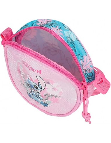 BANDOLERA REDONDA HEART STITCH PEQ.