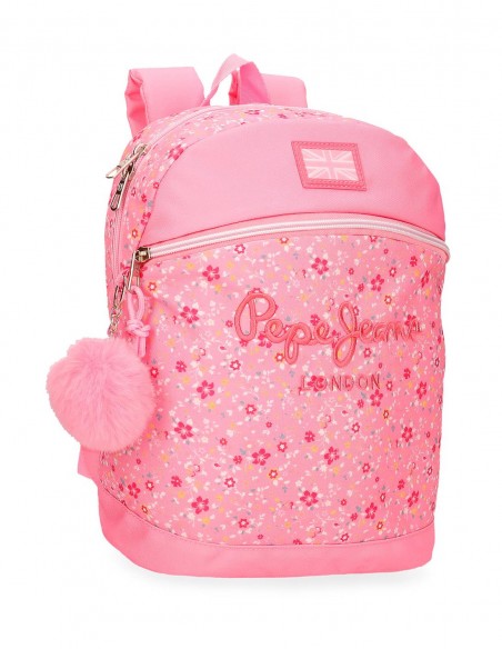 MOCHILA DE PASEO PEPE JEANS ALENKA ROSA 32 CM
