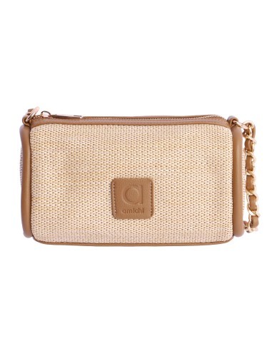 BOLSO BANDOLERA MARRÓN AMICHI