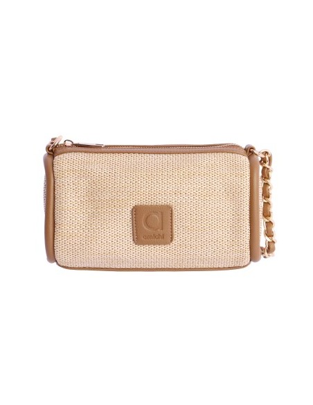 BOLSO BANDOLERA MARRÓN AMICHI
