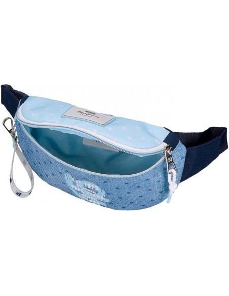 RIÑONERA PEPE JEANS NONI DENIM AZUL CLARO