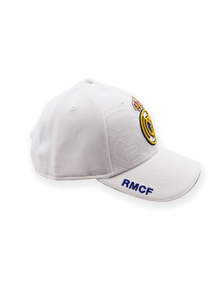 GORRA REAL MADRID JUNIOR 1ª EQUIPACIÓN BLANCA
