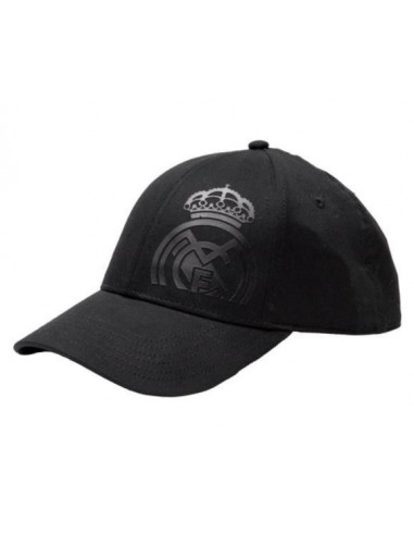 GORRA REAL MADRID ADULTO NEGRA