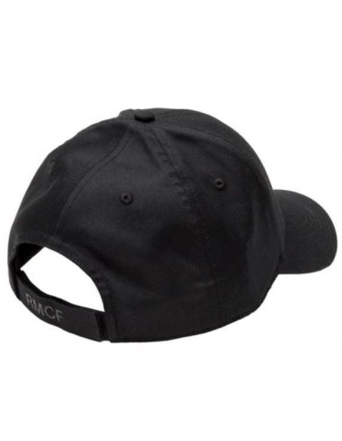 GORRA REAL MADRID ADULTO NEGRA