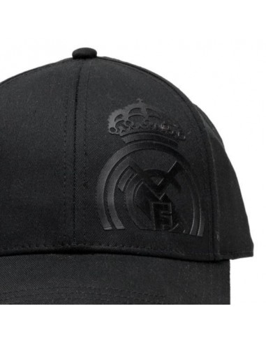 GORRA REAL MADRID ADULTO NEGRA