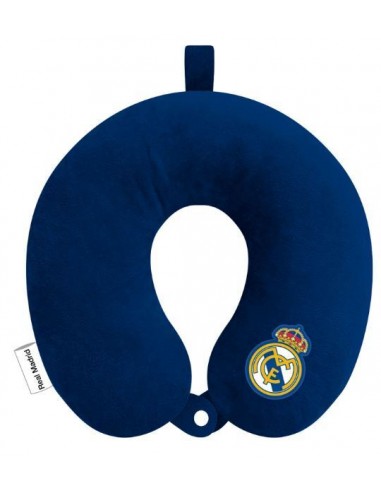 COJIN CUELLO VELOUR REAL MADRID 30*30
