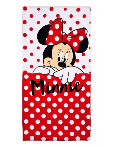 TOALLA PLAYA MINNIE ALGODON