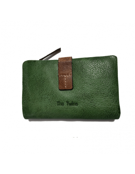 BILLETERO TARJETERO DE PIEL SOL THE TWINS  PEQ.