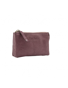 MONEDERO TRIPLE DE PIEL SOL...