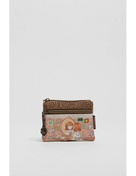 MONEDERO TARJETERO SWEET CANDY TIRA CON BROCHE VARIOS