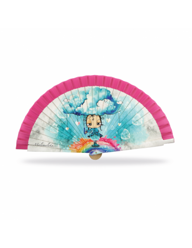 ABANICO MALAMALAKA DE MADERA NATURAL...