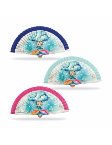 ABANICO MALAMALAKA DE MADERA NATURAL...