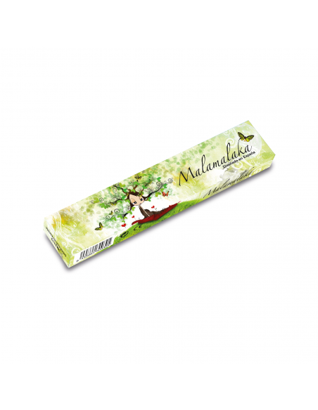 ABANICO MALAMALAKA DE MADERA NATURAL "ÁRBOL" 23 CM