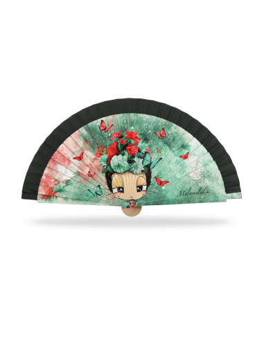 ABANICO MALAMALAKA DE MADERA NATURAL...