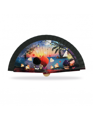 ABANICO MALAMALAKA DE MADERA NATURAL...