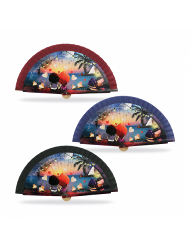 ABANICO MALAMALAKA DE MADERA NATURAL...