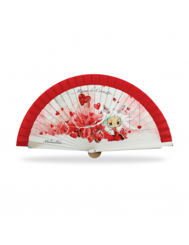 ABANICO MALAMALAKA DE MADERA NATURAL...