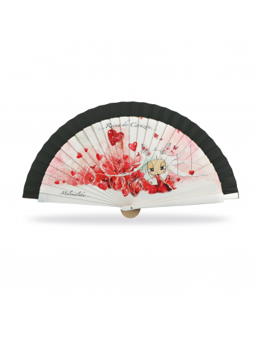 ABANICO MALAMALAKA DE MADERA NATURAL...