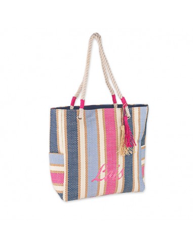 BOLSO CAPAZO PLAYA MAUI LOIS FUXIA