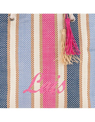 BOLSO CAPAZO PLAYA MAUI LOIS FUXIA