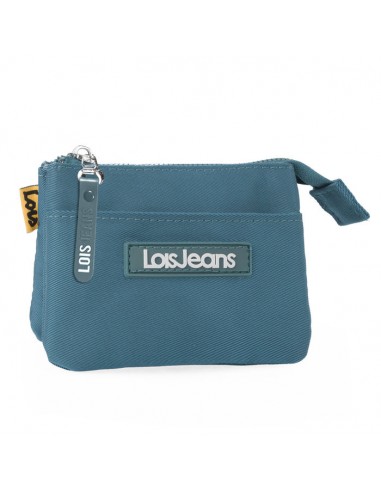 MONEDERO TARJETERO ELLEN LOIS AZUL