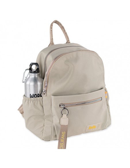 MOCHILA DOBLE LOIS AYLMER BEIGE