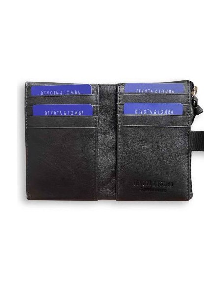 BILLETERO TARJETERO PIEL MARBELLA DEVOTA & LOMBA