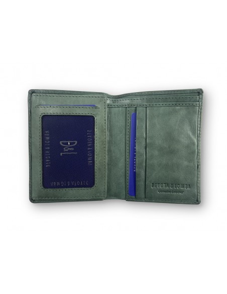 CARTERA DE HOMBRE PIEL YALE DEVOTA & LOMBA MARRÓN