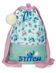 MOCHILA SACO STITCH JUST CHILL