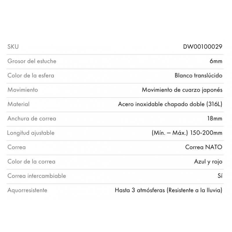 RELOJ CLASSIC OXFORD 36MM DANIEL...