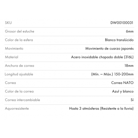 RELOJ CLASSIC GLASGOW 36MM DANIEL WELLINGTON