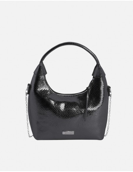 BOLSO HOBO EL CABALLO ERIS NEGRO