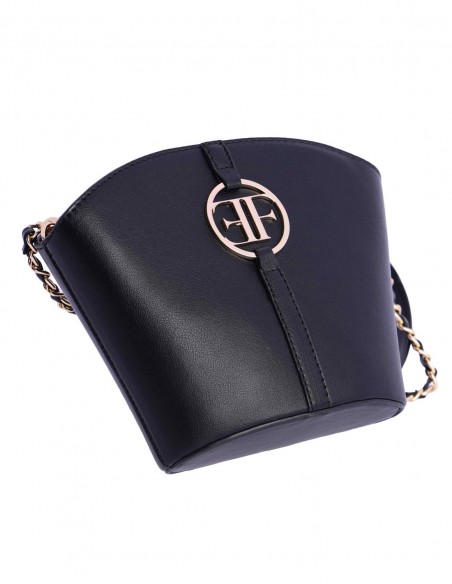 BOLSO DE HOMBRO Y BANDOLERA EFERRI CARLOTA NEGRO